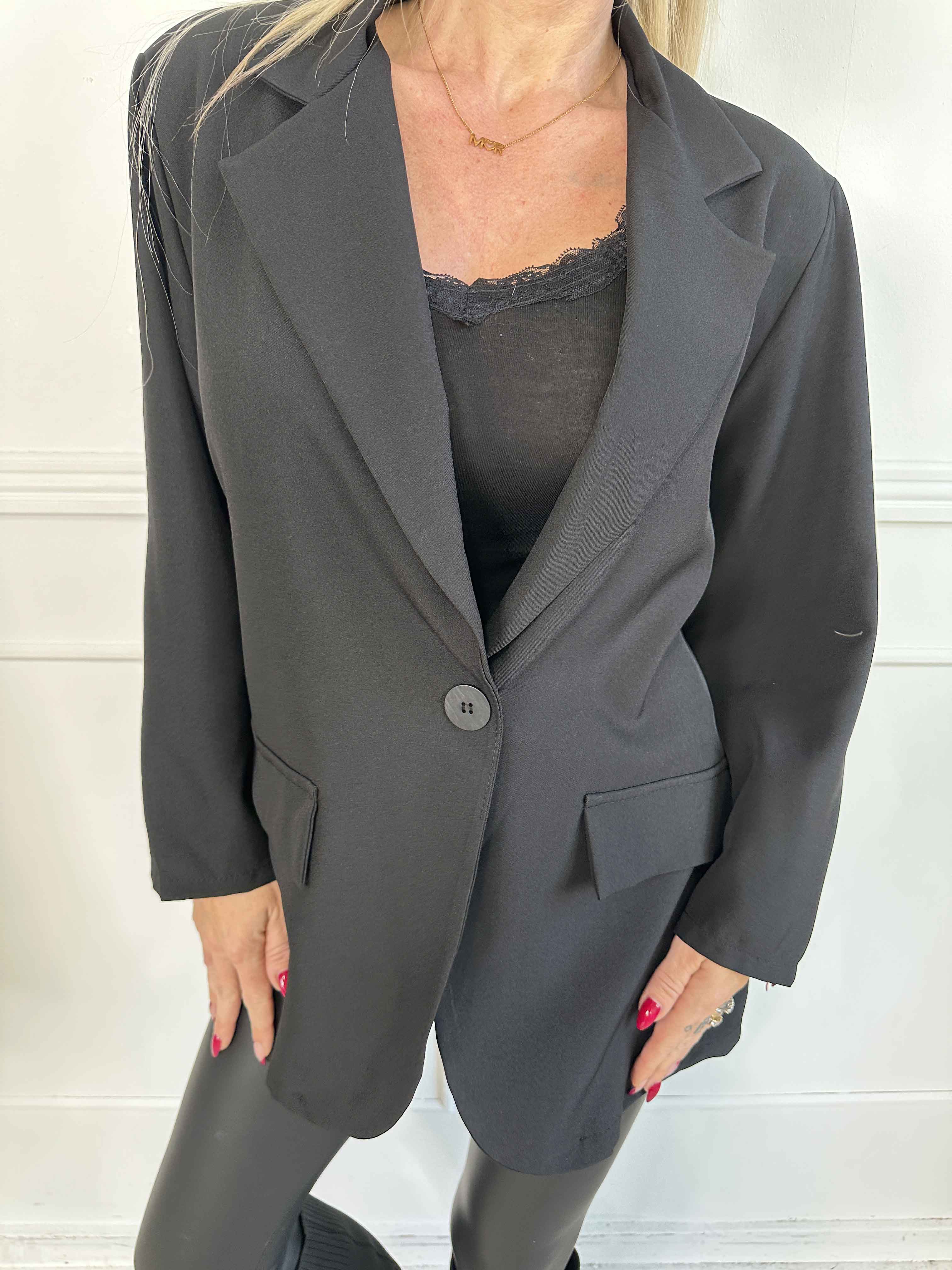 Lanthe Plain - Snygg enfärgad kavaj